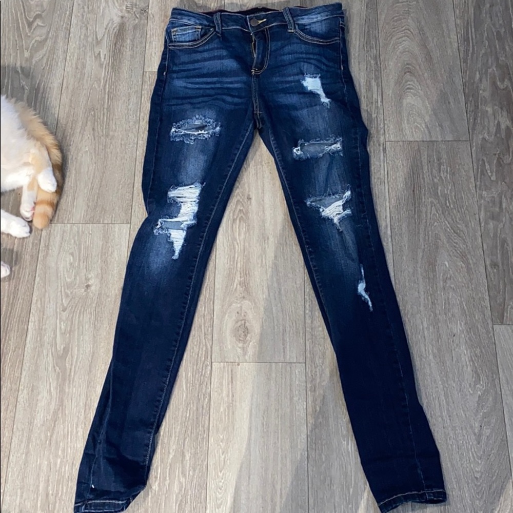 Ripped Skinny Jeans